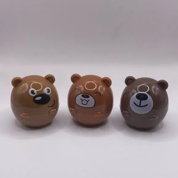 Kawaii Bear Lip Balm Roll on- 3 pack! - Picture 2 of 3